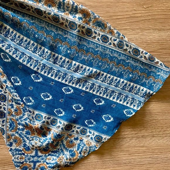 Vici Cornflower Ruched Babydoll Dress - Picture 5 of 5